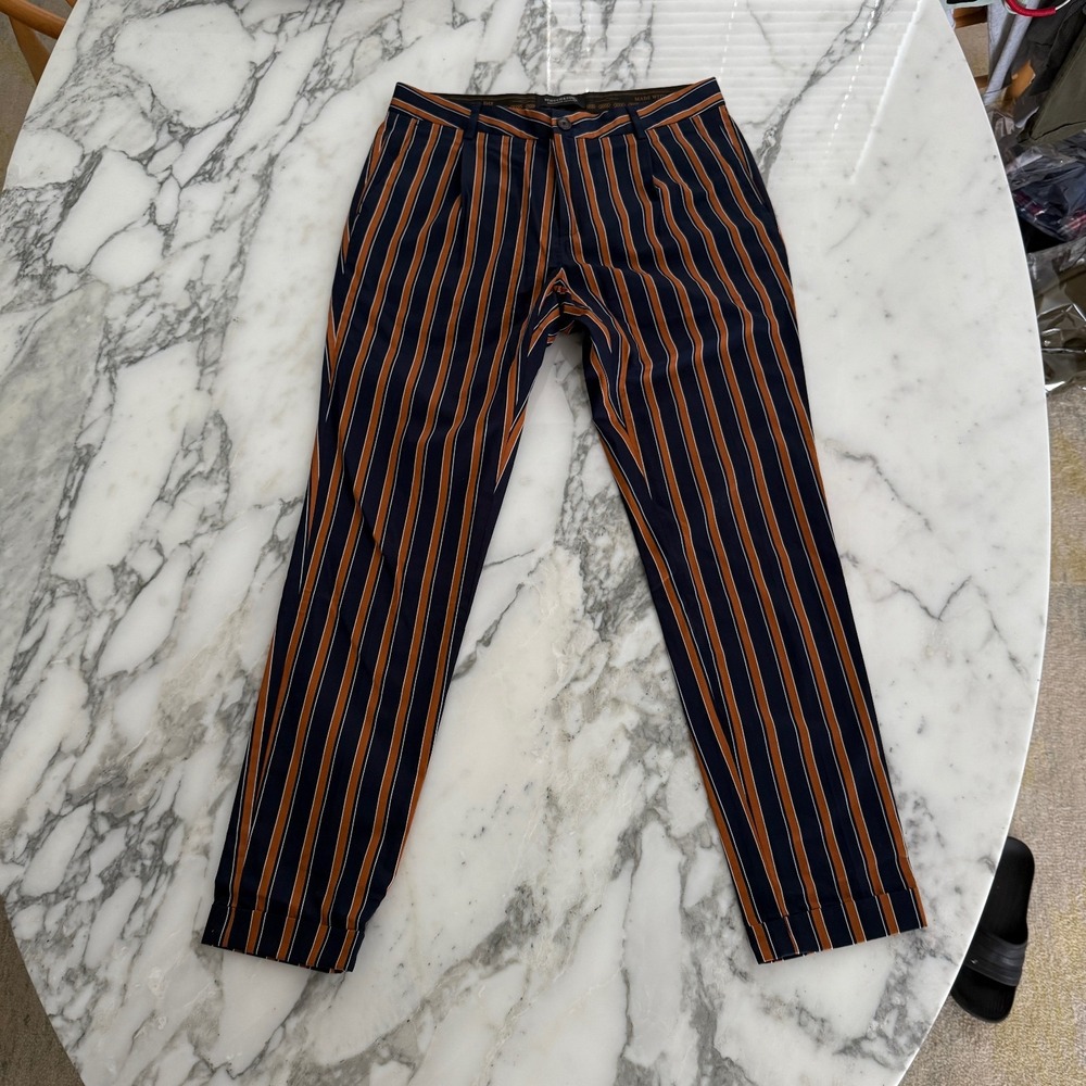 Scotch & Soda  NEW Striped‎ Pants Tag 29/32